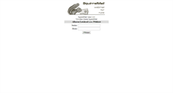 Desktop Screenshot of mail.alberon.cz