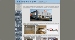 Desktop Screenshot of fitcentrum.alberon.cz