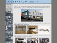 Tablet Screenshot of fitcentrum.alberon.cz